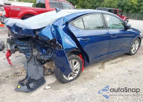 2019 Hyundai Elantra Sel from USA, damaged, VIN 5NPD84LF9KH417995